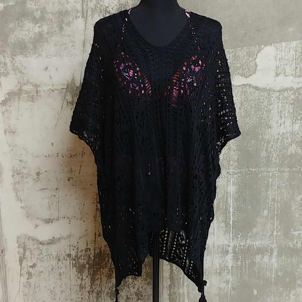 Boho swim cover up - Picture 4 of 7